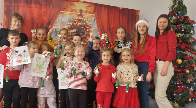 Świąteczne warsztaty w Gminnej Bibliotece Publicznej w Jastrzębiu