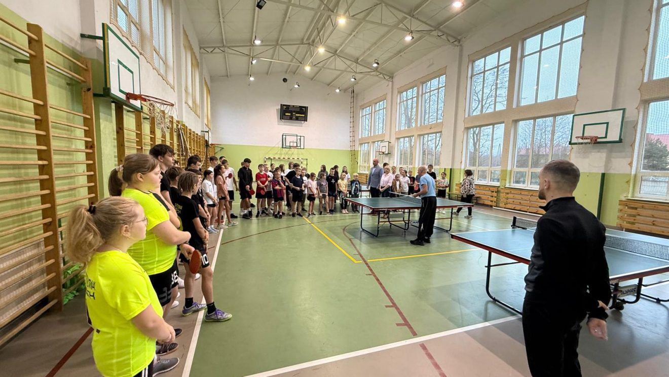 Gminny Międzyszkolny Turniej Tenisa Stołowego w Chlewiskach