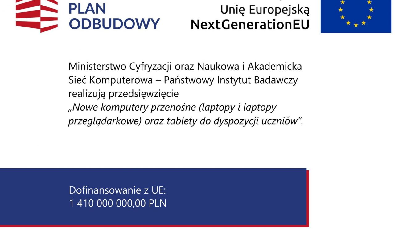 Szkoły z terenu Gminy Jastrząb z nowoczesnym wsparciem z KPO Szkoły z terenu Gminy Jastrząb z nowoczesnym wsparciem z KPO