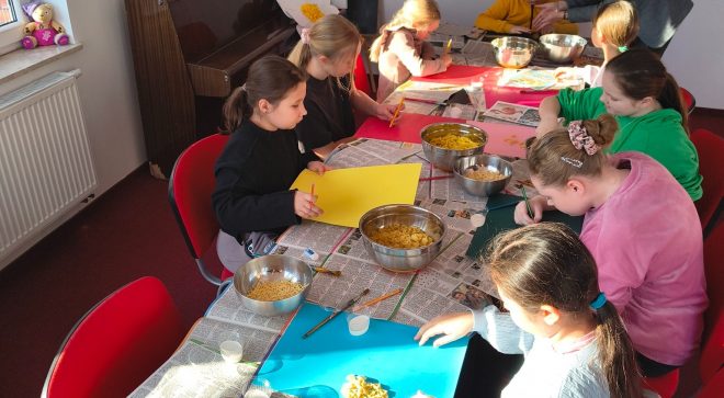 Kreatywne ferie w bibliotece. Zakończył się cykl zajęć „BiblioTwórnia”