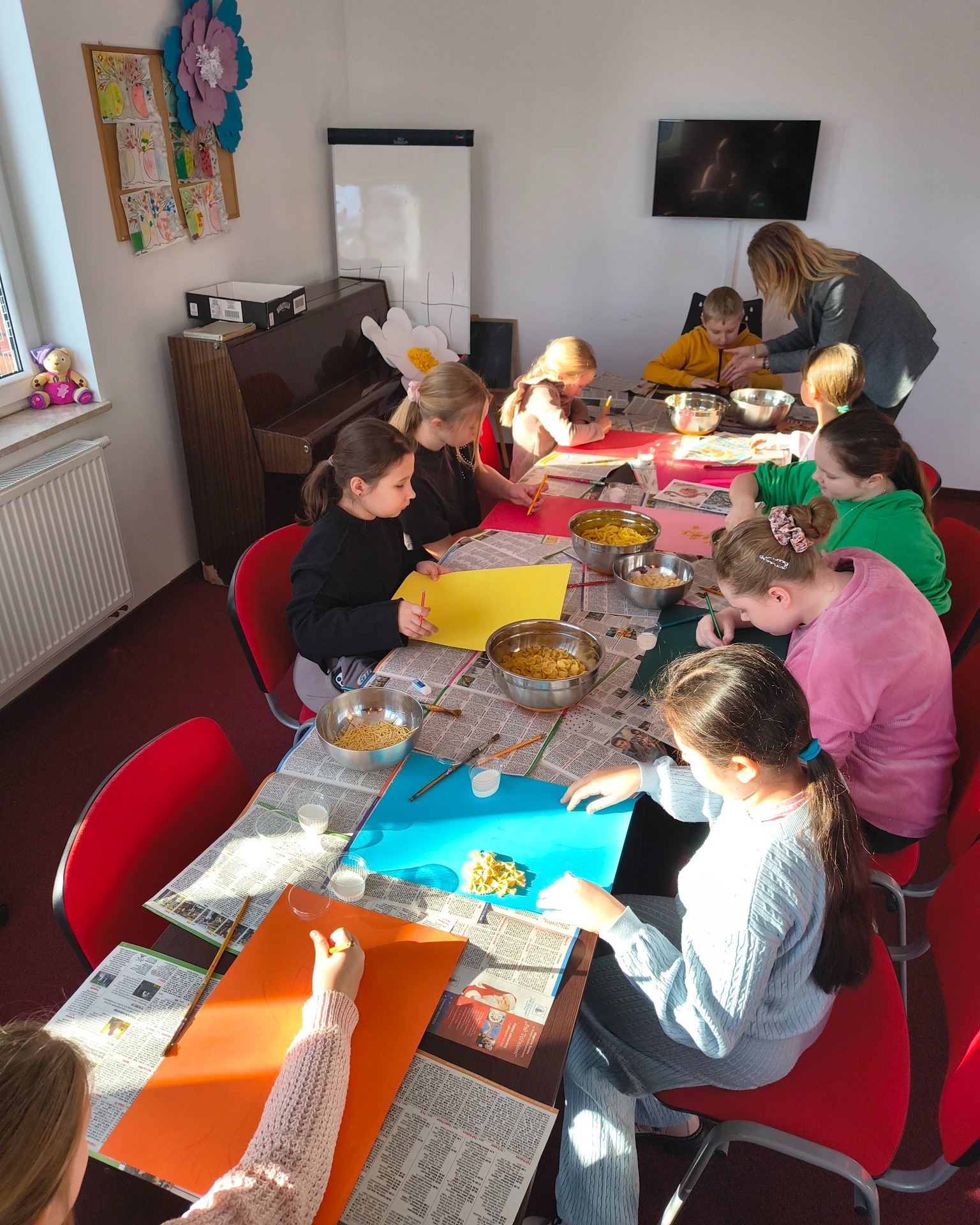 Kreatywne ferie w bibliotece. Zakończył się cykl zajęć „BiblioTwórnia”
