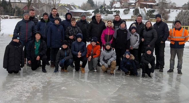 Lodowisko w Jastrzębiu – wspólna inicjatywa, która połączyła mieszkańców