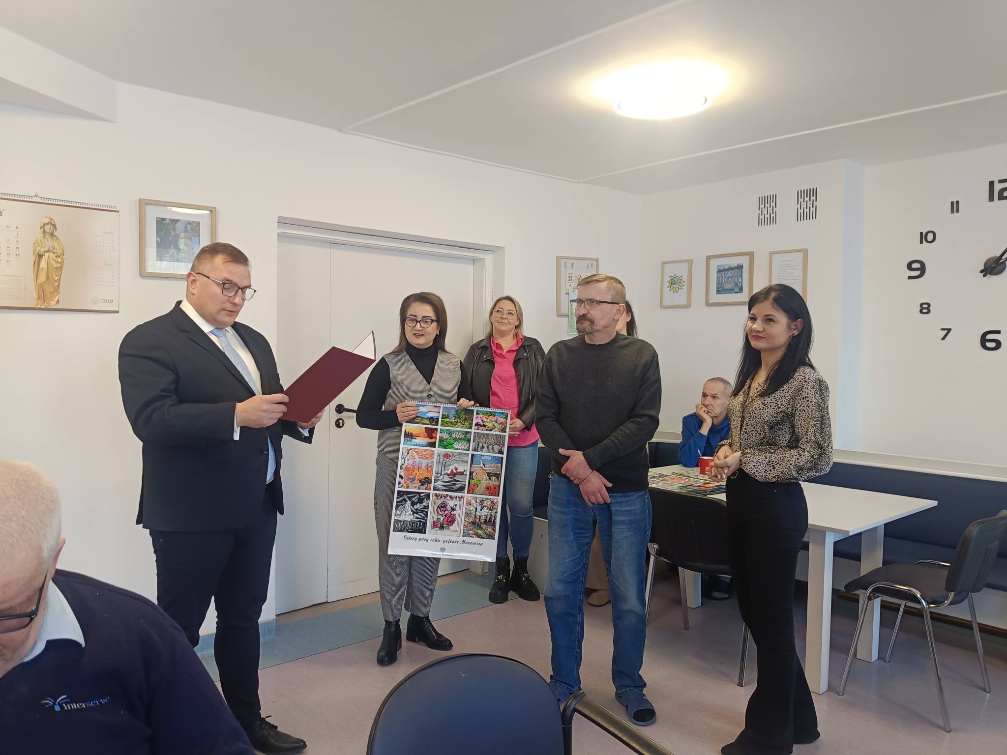 Sukces mieszkańca DPS „DK” w Łaziskach w konkursie plastycznym