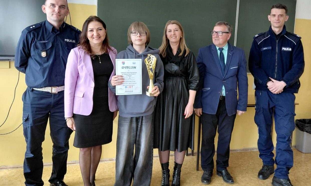 Powiatowe eliminacje Turnieju Bezpieczeństwa w Ruchu Drogowym w Mirowie Starym