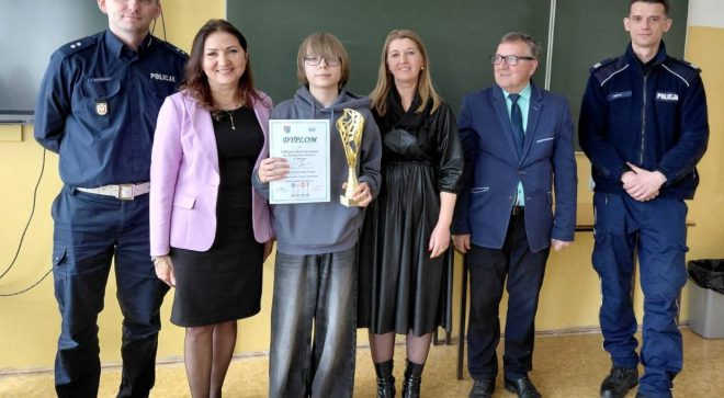 Powiatowe eliminacje Turnieju Bezpieczeństwa w Ruchu Drogowym w Mirowie Starym