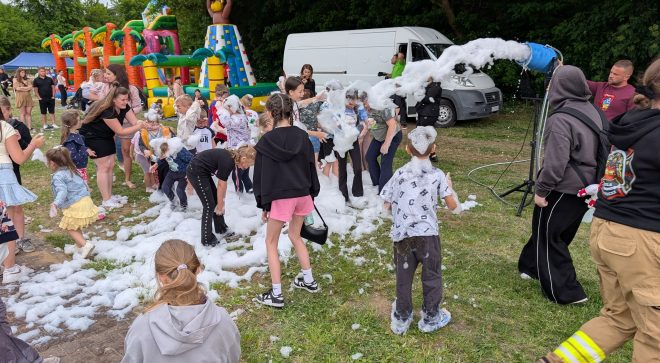 Aktywny Dzień Dziecka nad zalewem w Jastrzębiu