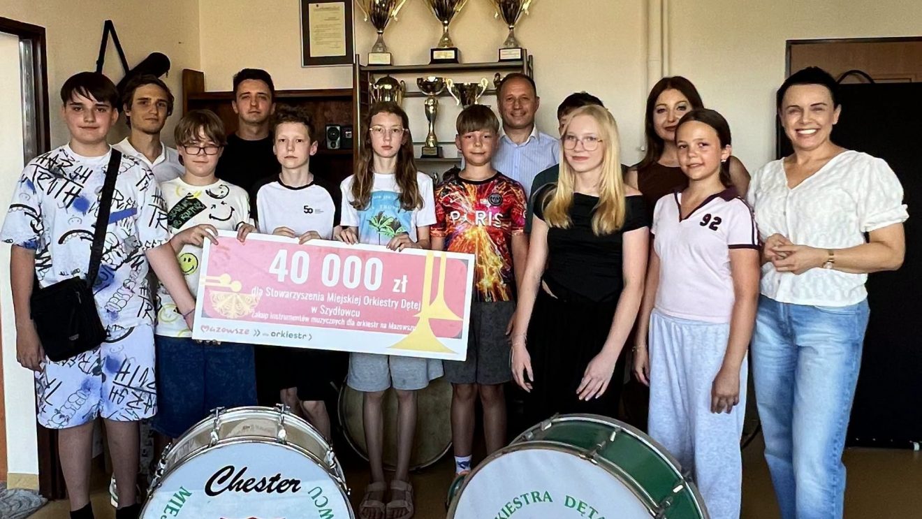 40 tys. zł dla Miejskiej Orkiestry Dętej w Szydłowcu! Nowe instrumenty już wkrótce 40 tys. zł dla Miejskiej Orkiestry Dętej w Szydłowcu! Nowe instrumenty już wkrótce